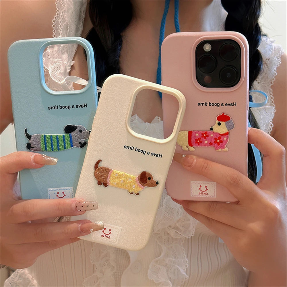 Woof white iphone