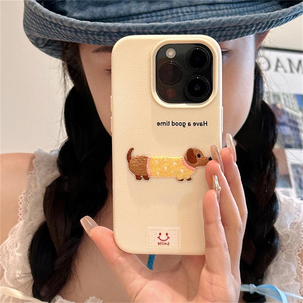 Woof white iphone