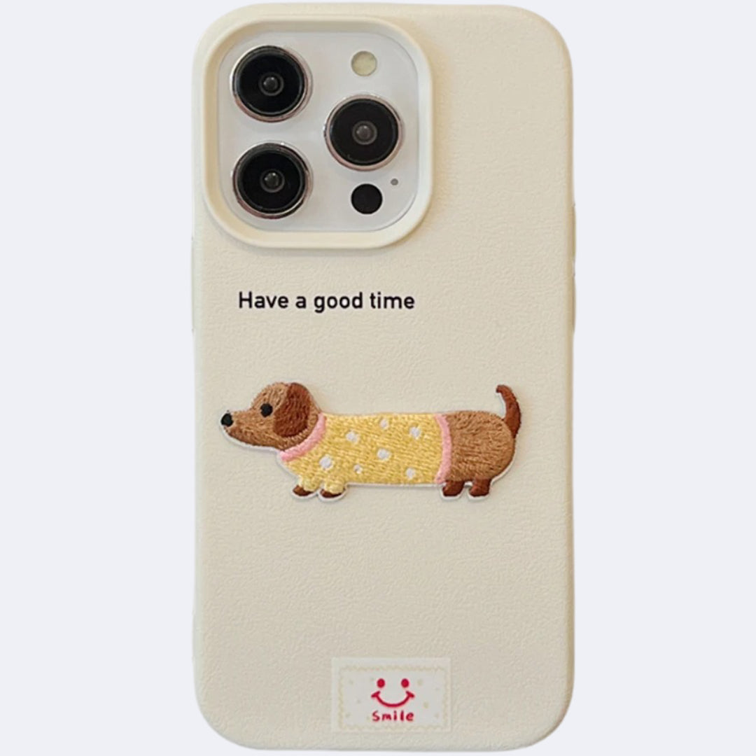 Woof white iphone