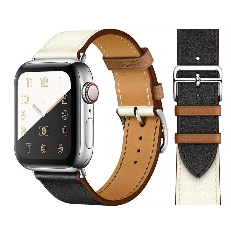 Cuir apple watch