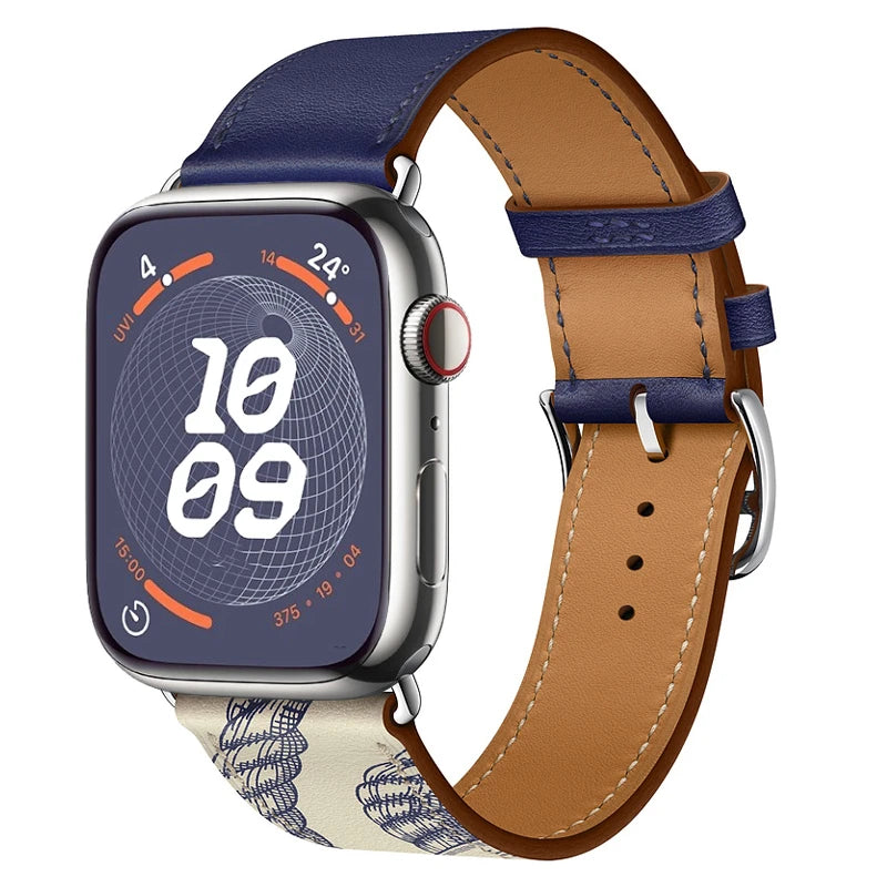 Cuir apple watch
