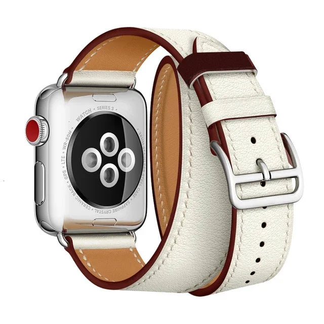 Cuir apple watch