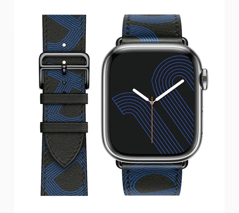 Cuir apple watch