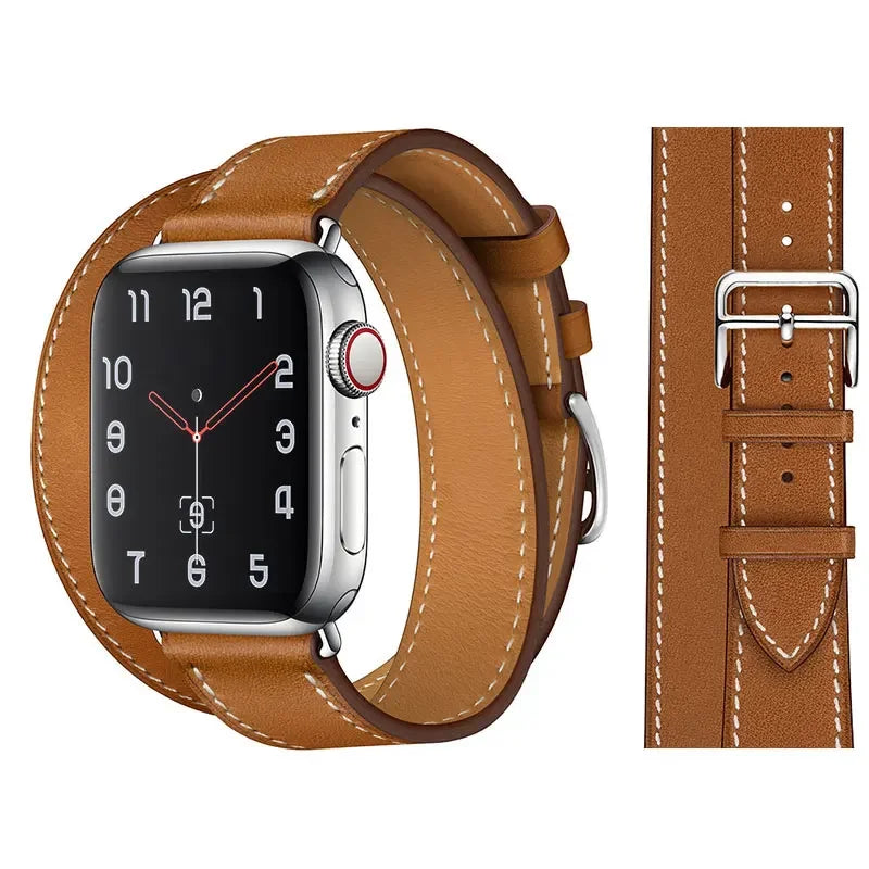 Cuir apple watch