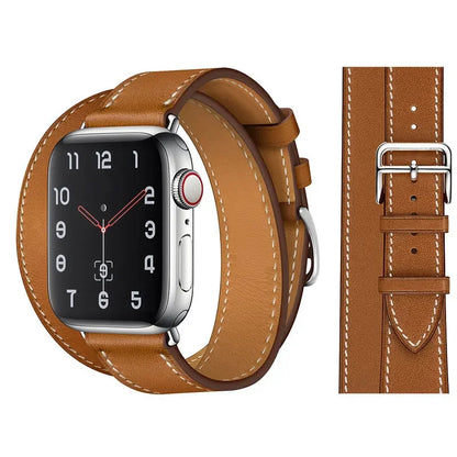 Cuir apple watch