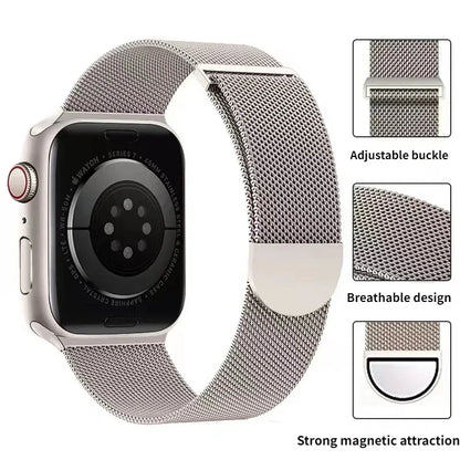 Metal Magnetic Bracelet apple watch