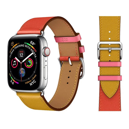 Cuir apple watch