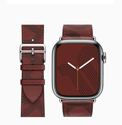 Cuir apple watch