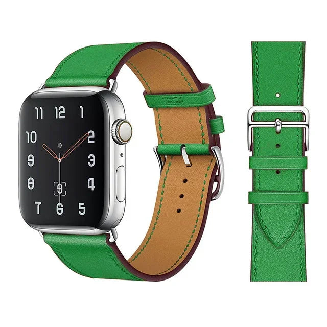 Cuir apple watch