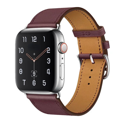 Cuir apple watch