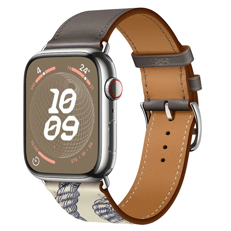 Cuir apple watch