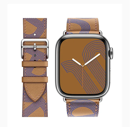 Cuir apple watch