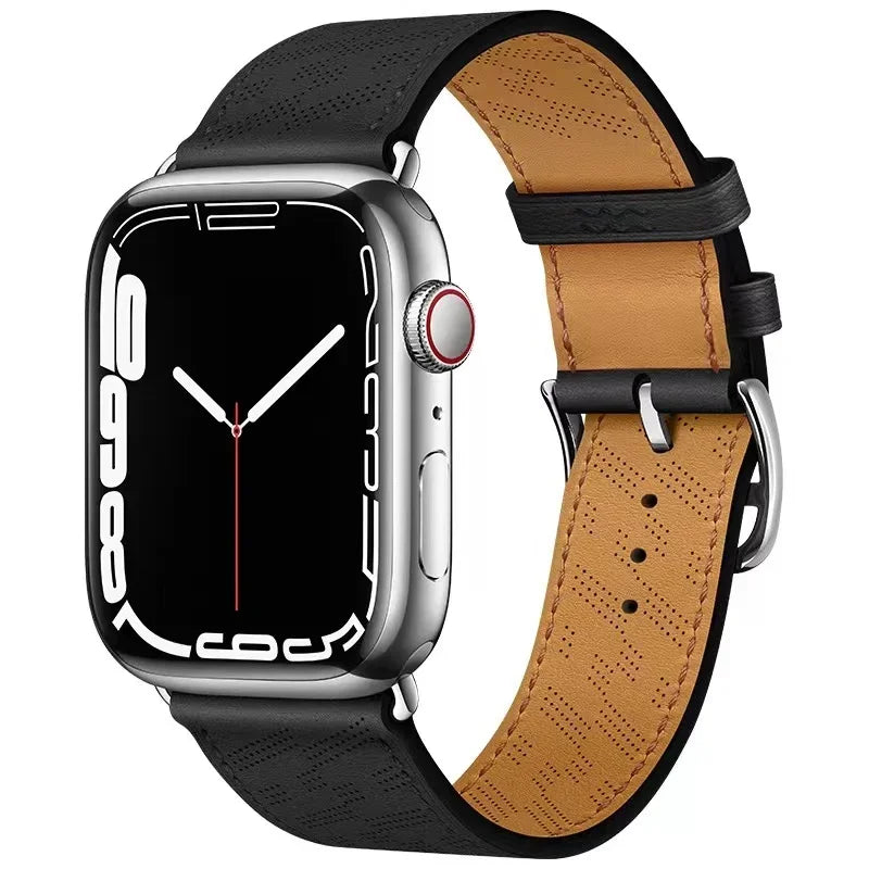 Cuir apple watch
