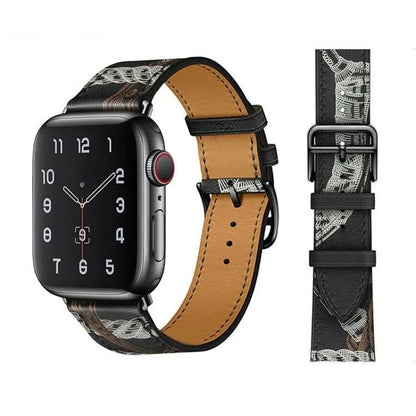 Cuir apple watch