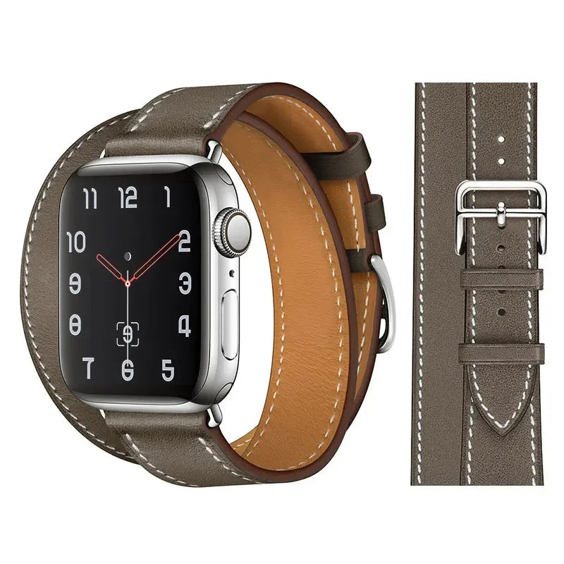 Cuir apple watch