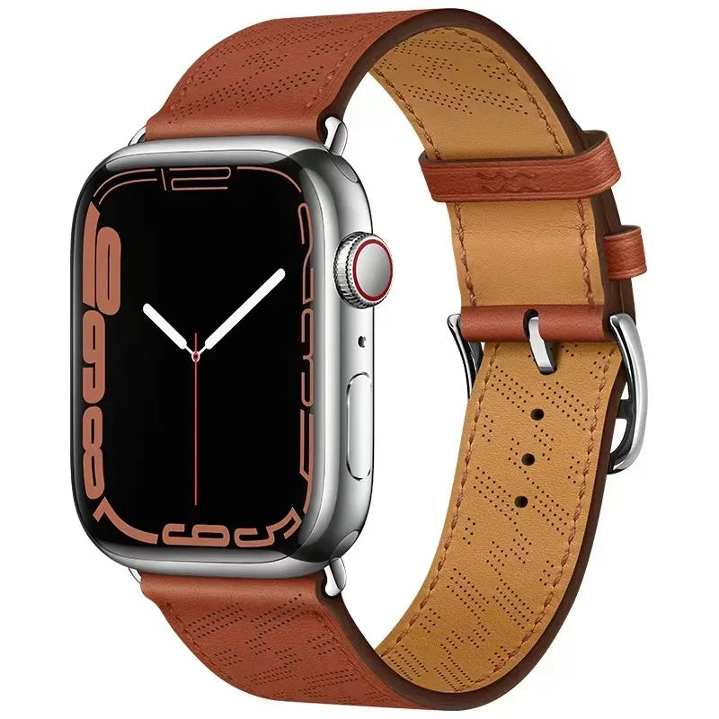 Cuir apple watch