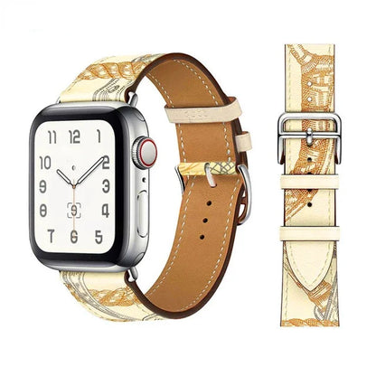 Cuir apple watch