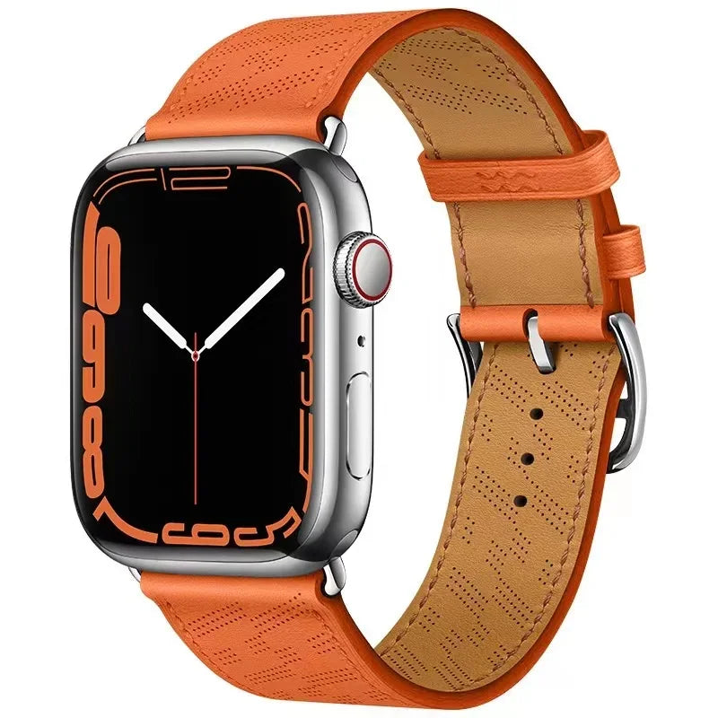 Cuir apple watch