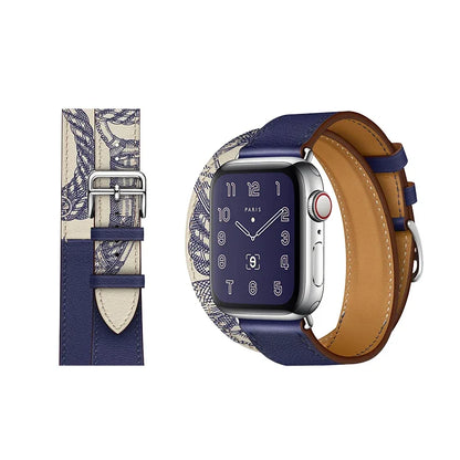 Cuir apple watch