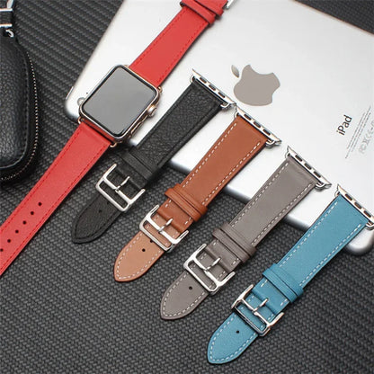 Cuir apple watch