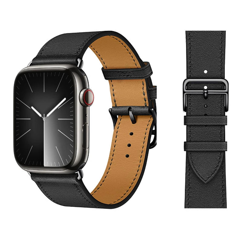 Cuir apple watch