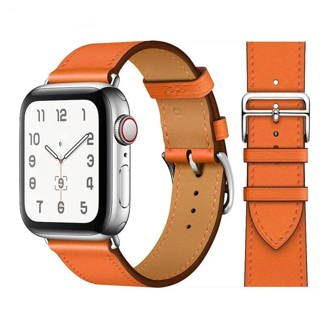 Cuir apple watch