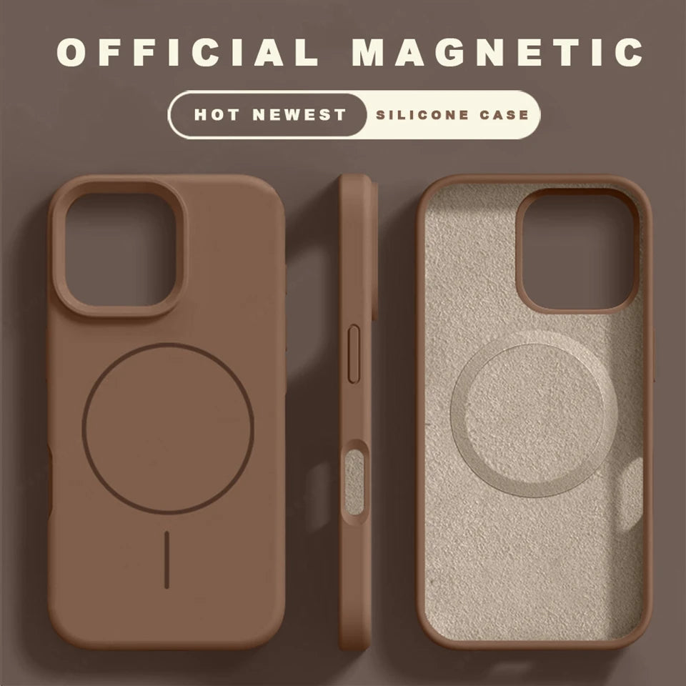 classic silicone magface brown