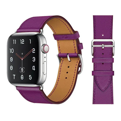 Cuir apple watch
