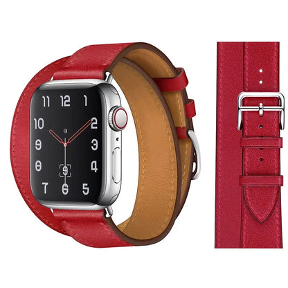 Cuir apple watch
