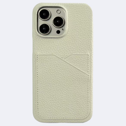 White Case porte carte cuir
