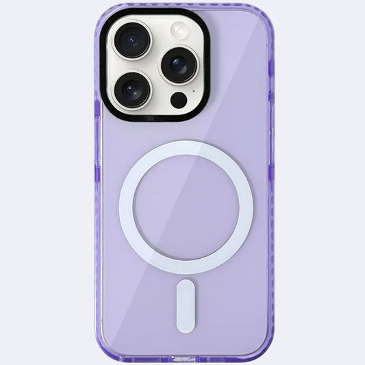 Transparent Neon lavende iphone