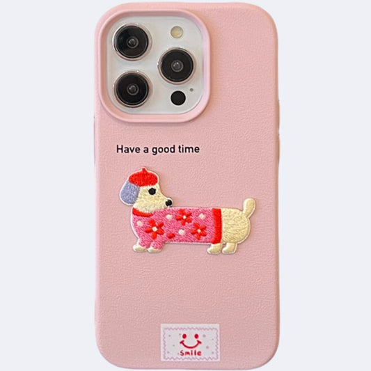 Woof pink iphone
